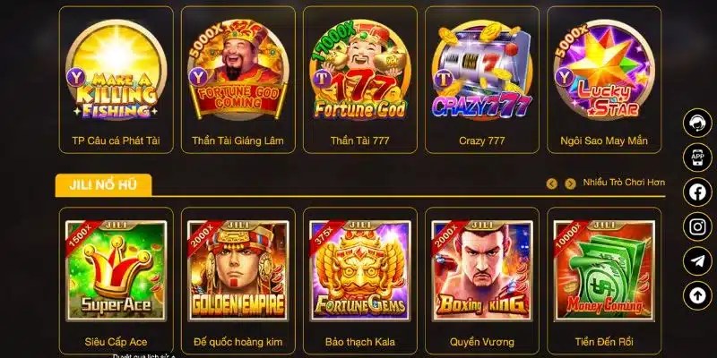 Danh mục game đổi thưởng online có ở 789WIN